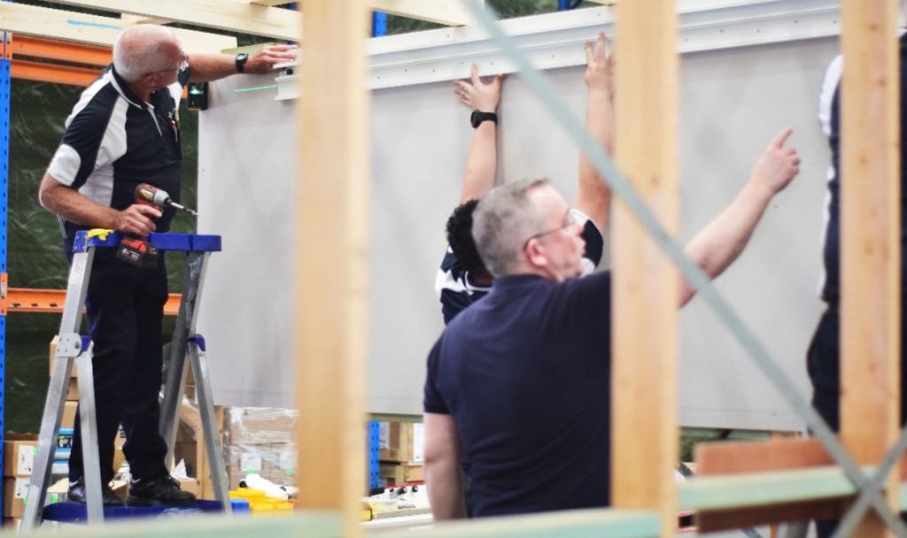 CHS Healthcare and PLS Wall Profile Installation Training